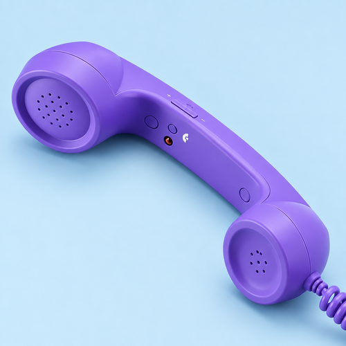 Retro phone handset product image